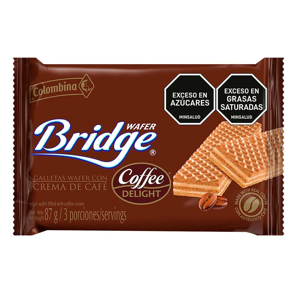 GALLETA BRIDGE M/TACO COFFEE RF02
