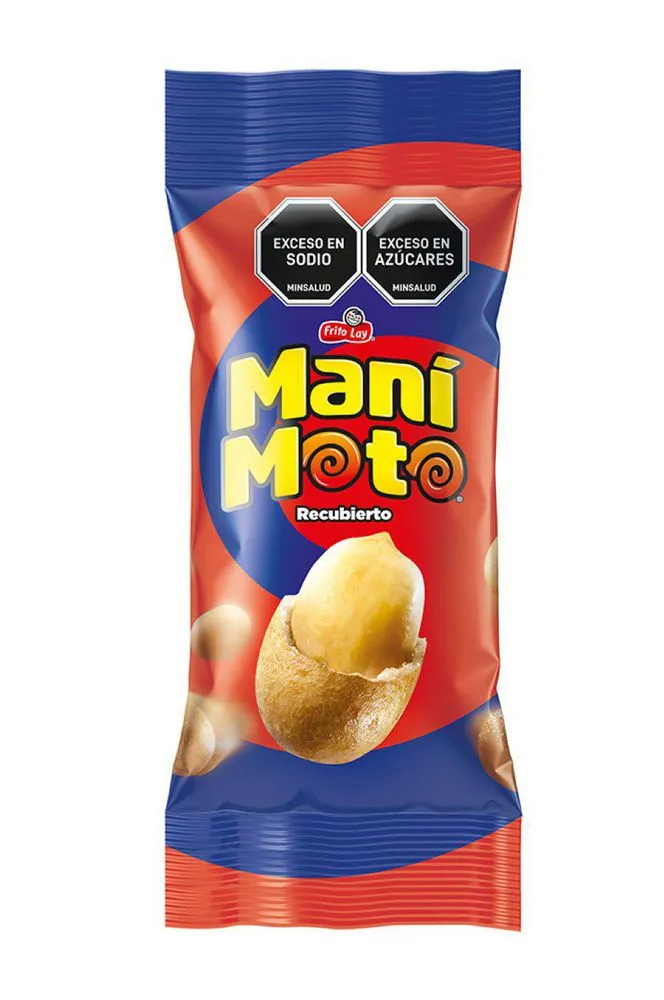 Maní MANIMOTO Recubierto natural (44  gr)