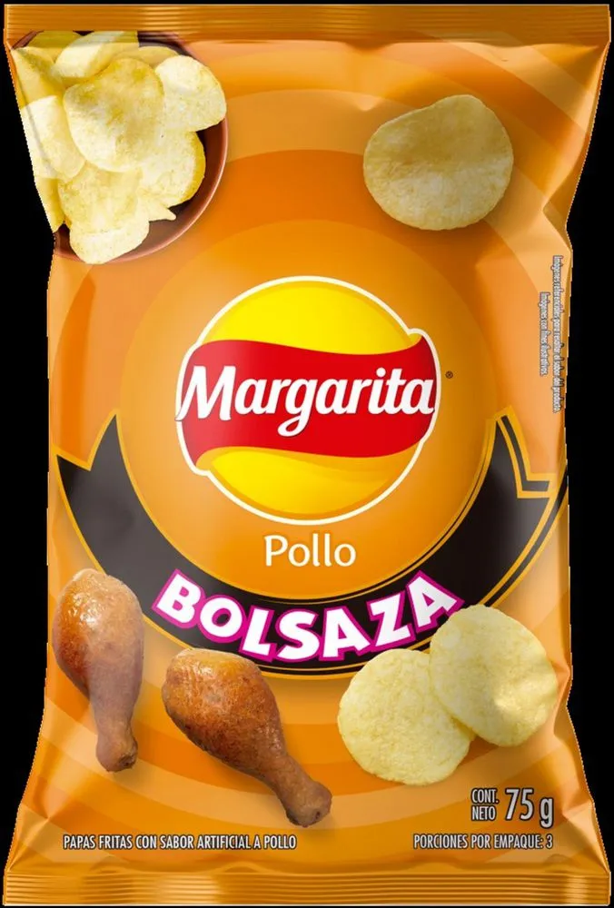 Papas MARGARITA bolsaza pollo (75  gr)