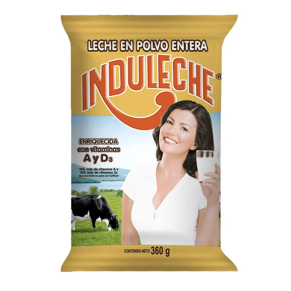 Leche En Polvo Entera INDULECHE  (360  gr)