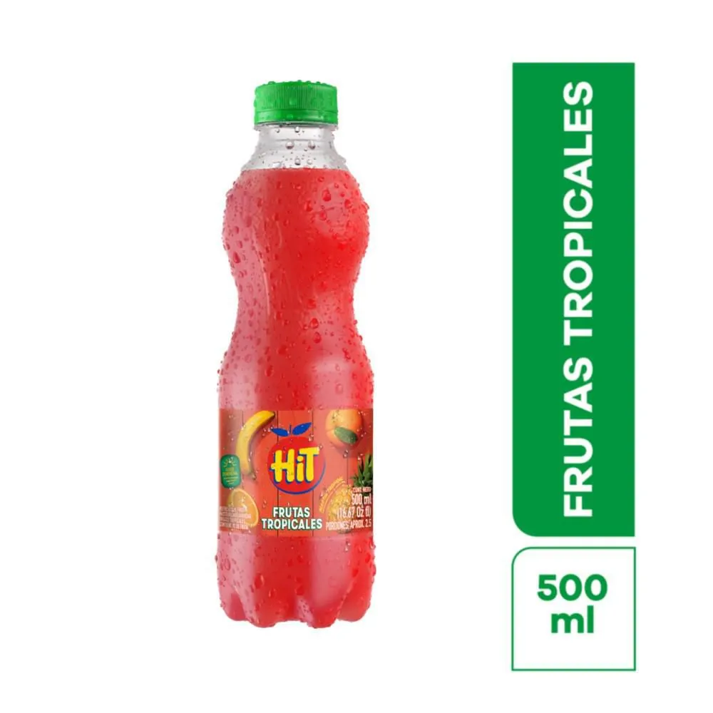 Jugo HIT Frutas Tropicales Botella  (500  ml)