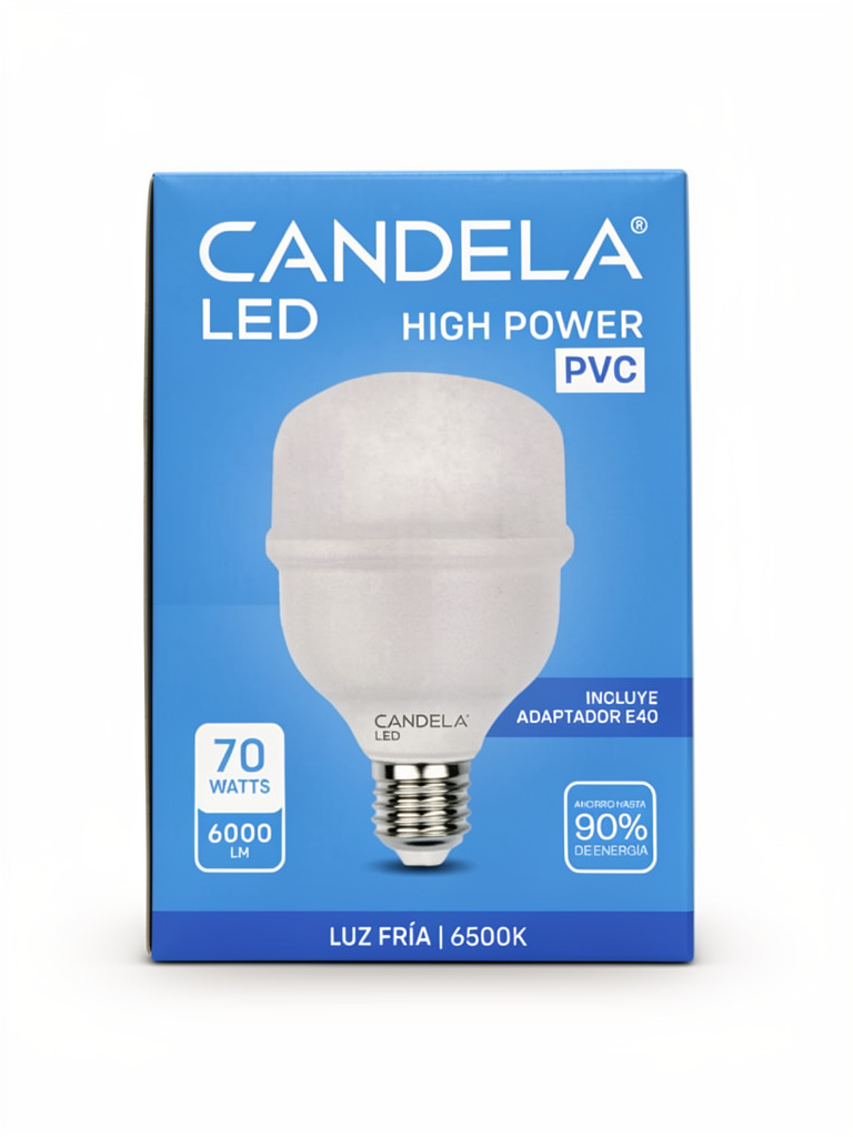 Lámpara Candela 70w LED High Power