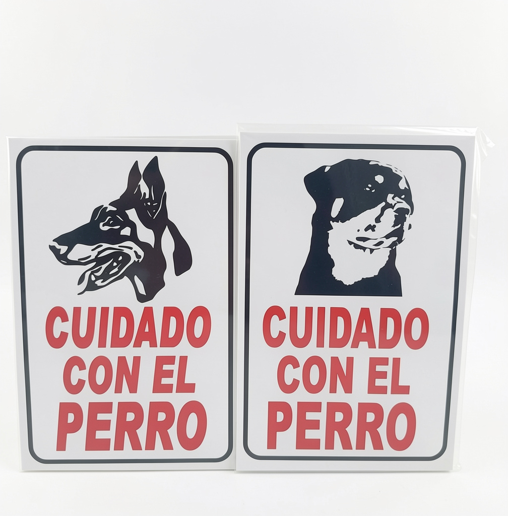 Cartel 11 cuidado perro