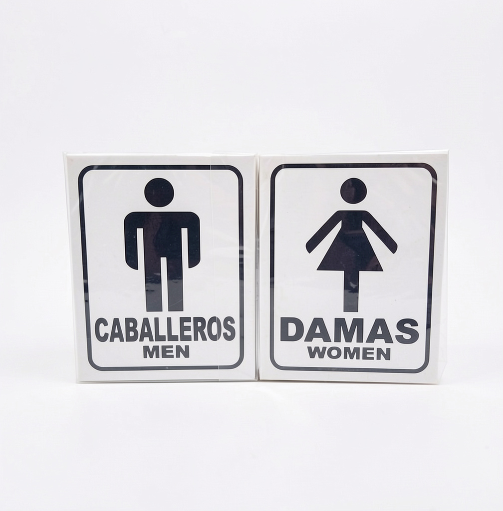 Cartel 14 damas y caballeros