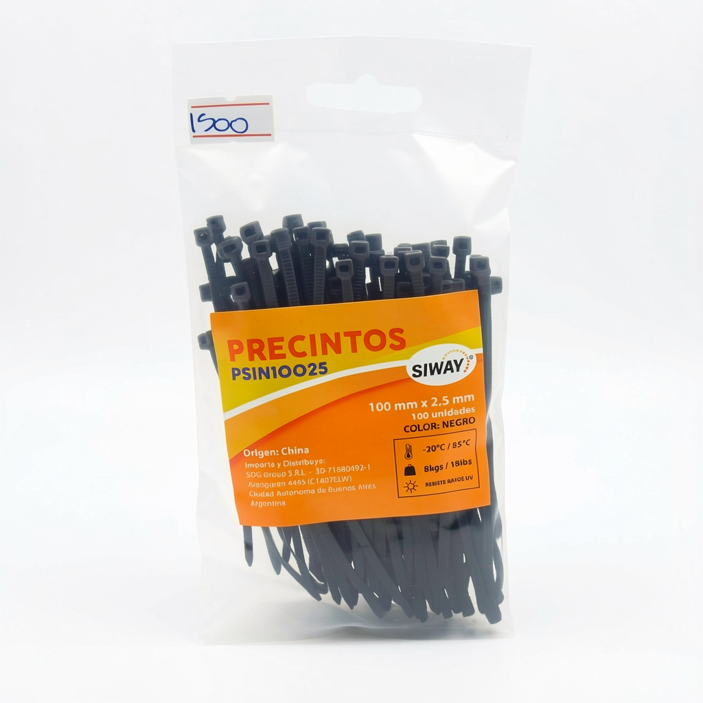 Precintos 100mm x 2,5mm