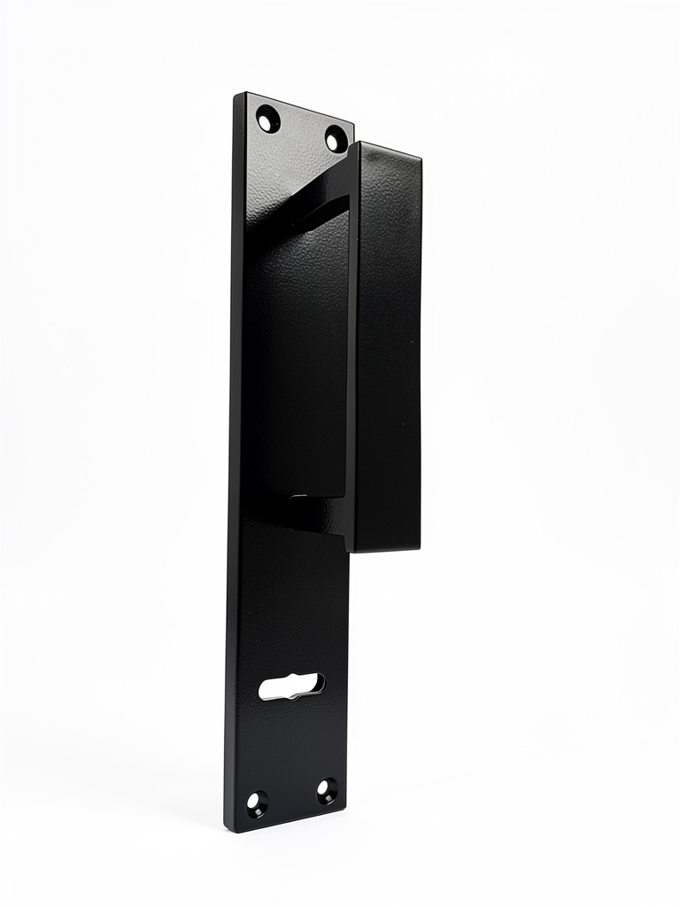 Manijon de aluminio negro 22cm