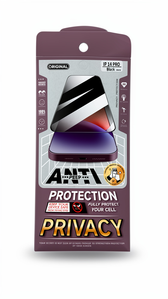 Templado 9D Anti-Espia 14 PRO