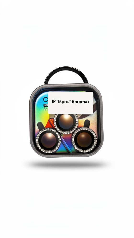 Protector de Camara BRILLO 15 PRO/ PRO MAX