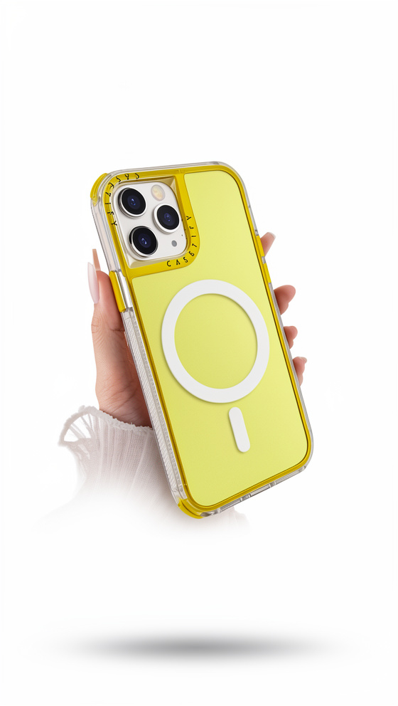 FUNDA SPACE MAGSAFE DOBLE REFUERZO 14PROMAX