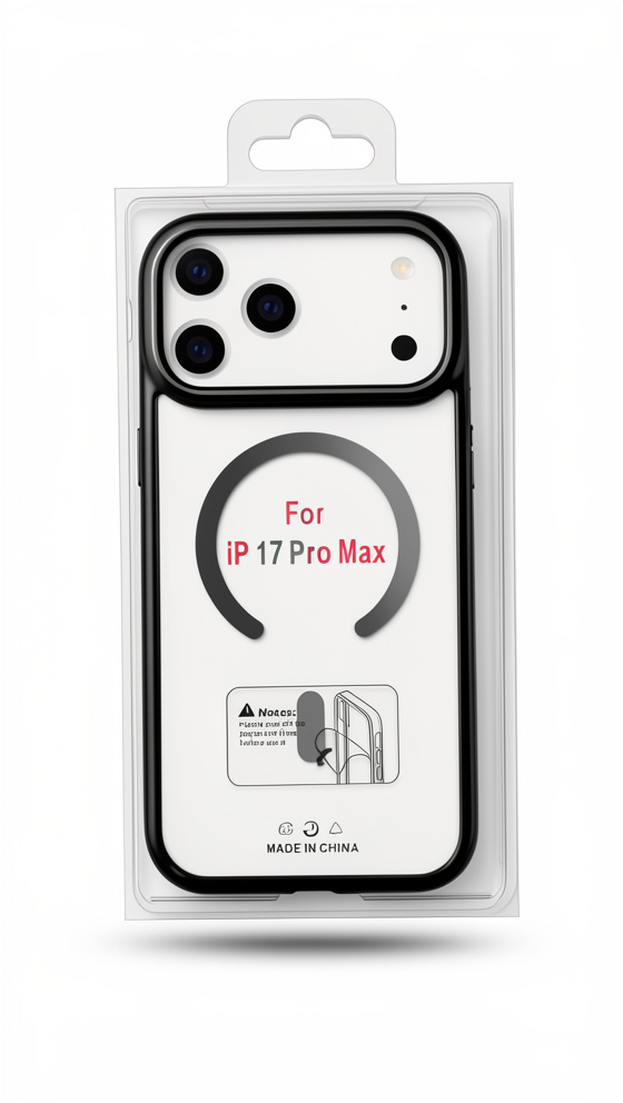 FUNDA ACRILICA BORDE 17 PRO MAX
