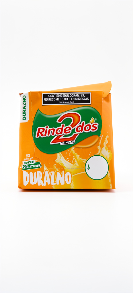 Jugo rinde 2 durazno