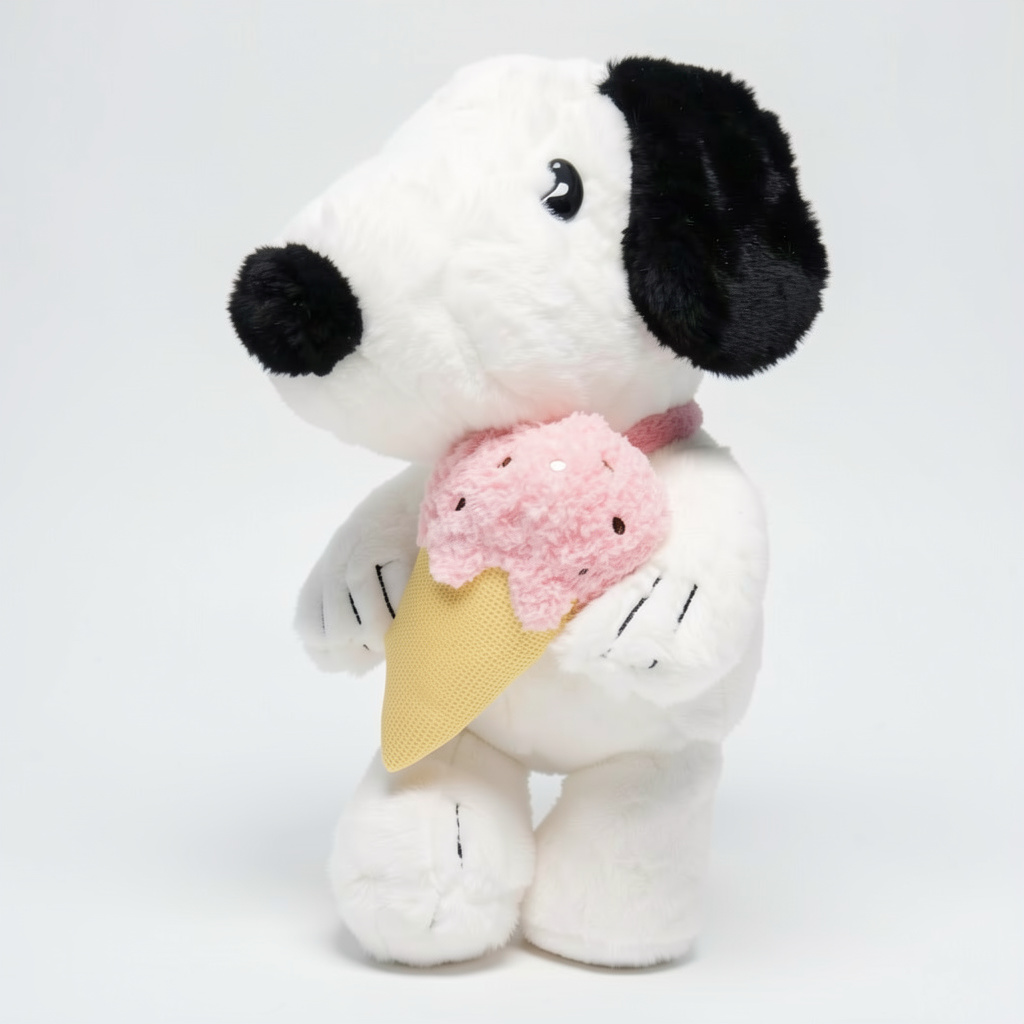 Snoopy con barquilla 45cm