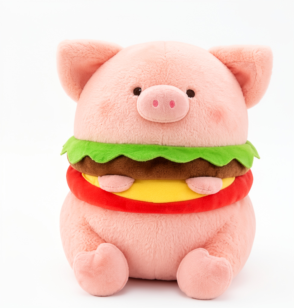 Cerdito hamburguesa 50cm