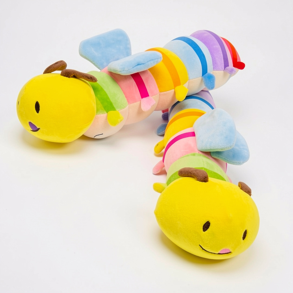 Oruga de colores 38cm