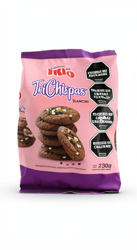 Galletita TRICHIPS BLANCAS  x230grs