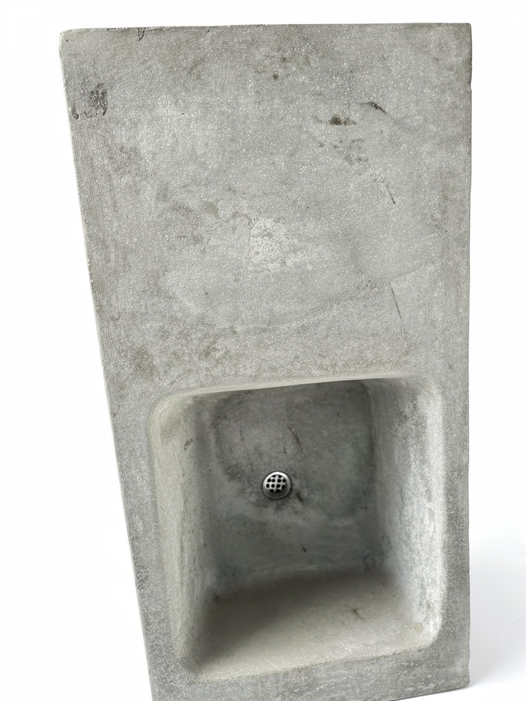 Pileta de cemento de una bacha