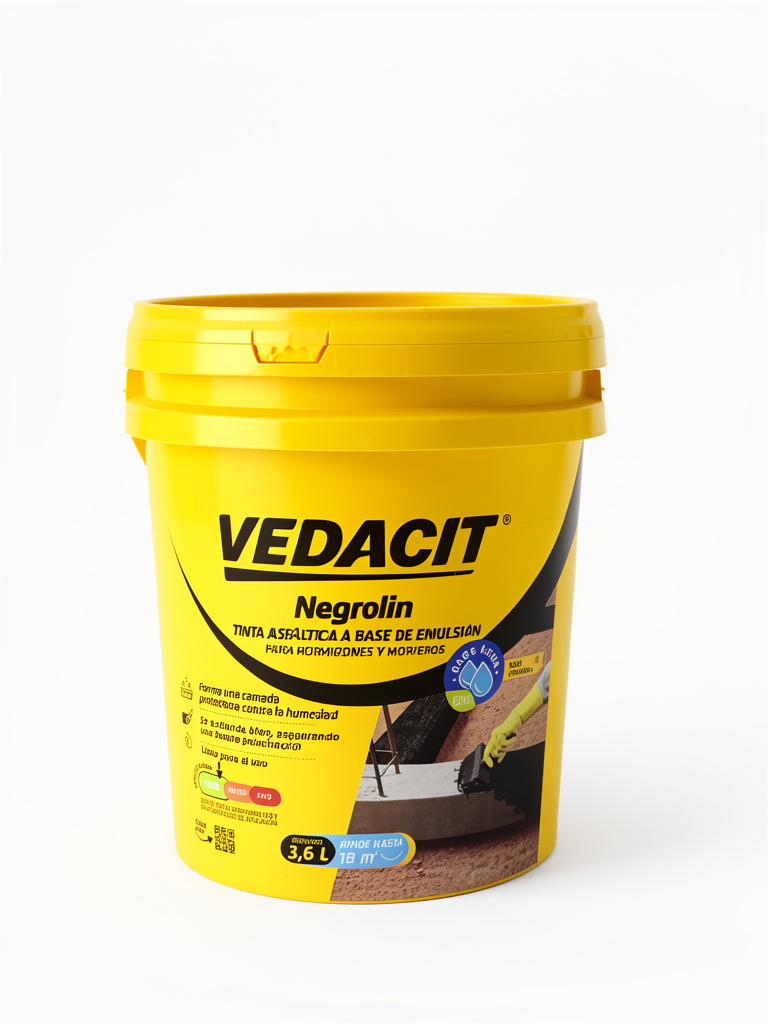 VEDACIT Negrolin de 3,6 lt