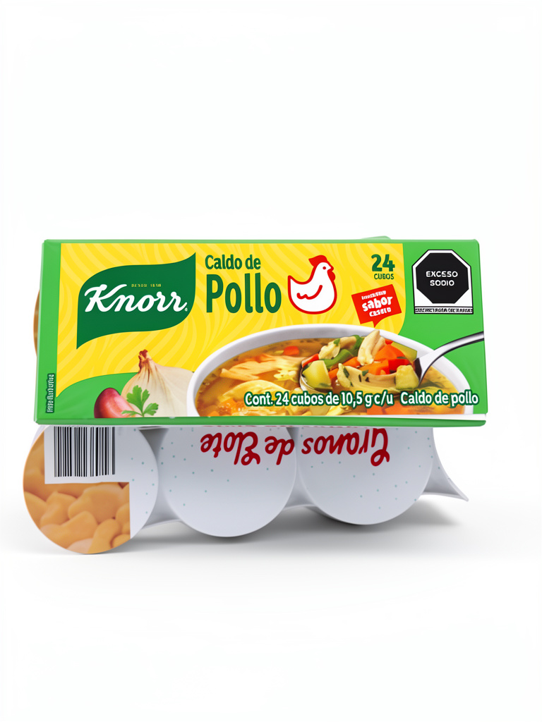 Knorr Caldo de Pollo 24 cubos