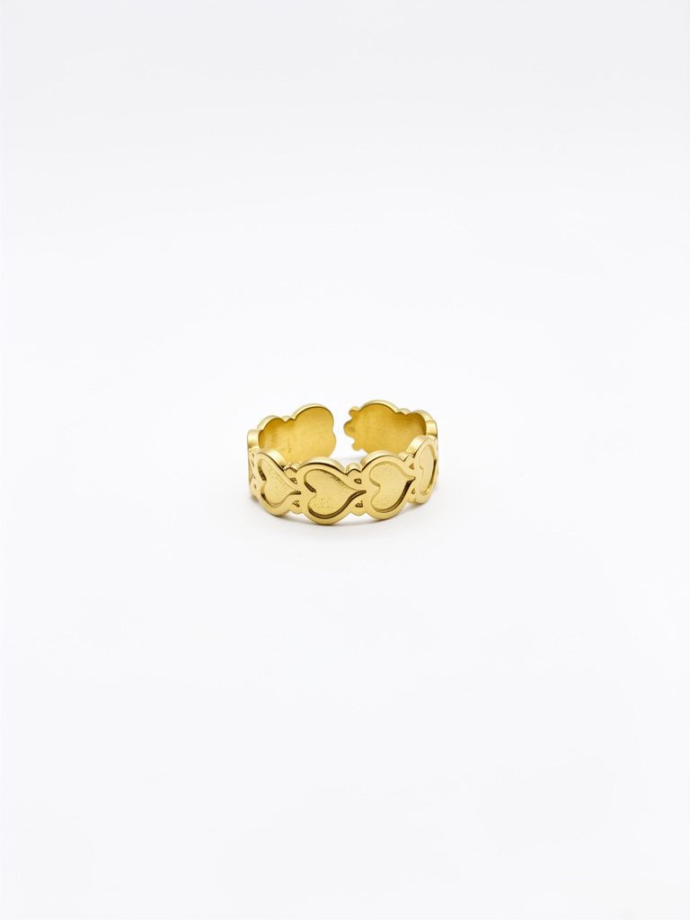 Anillo de corazones