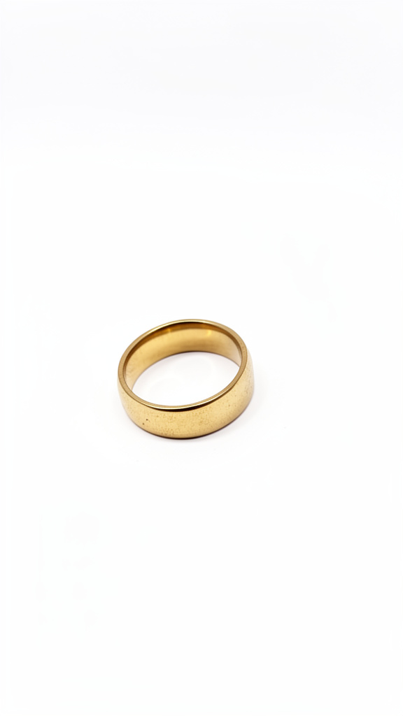 Anillo liso grueso