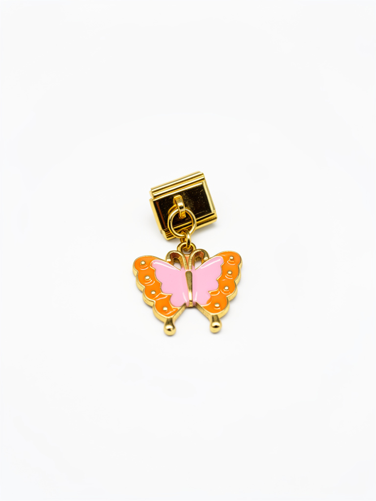 Charm colgante de mariposa
