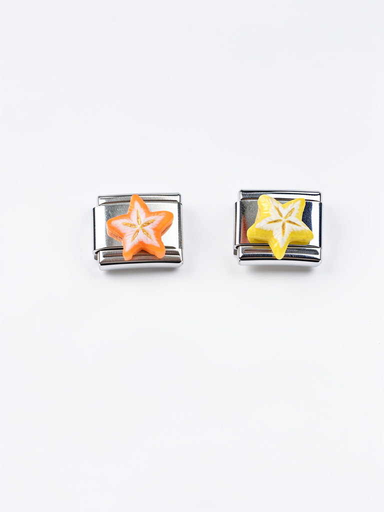 Charms estrellas multicolor