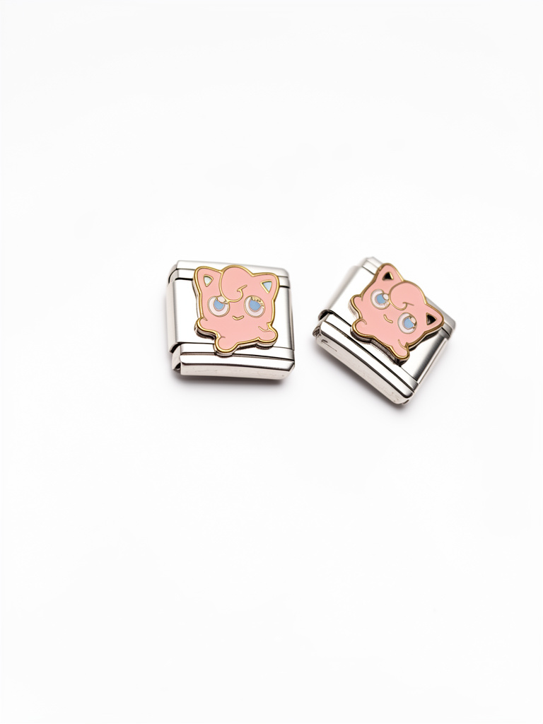 Charm gatito rosa