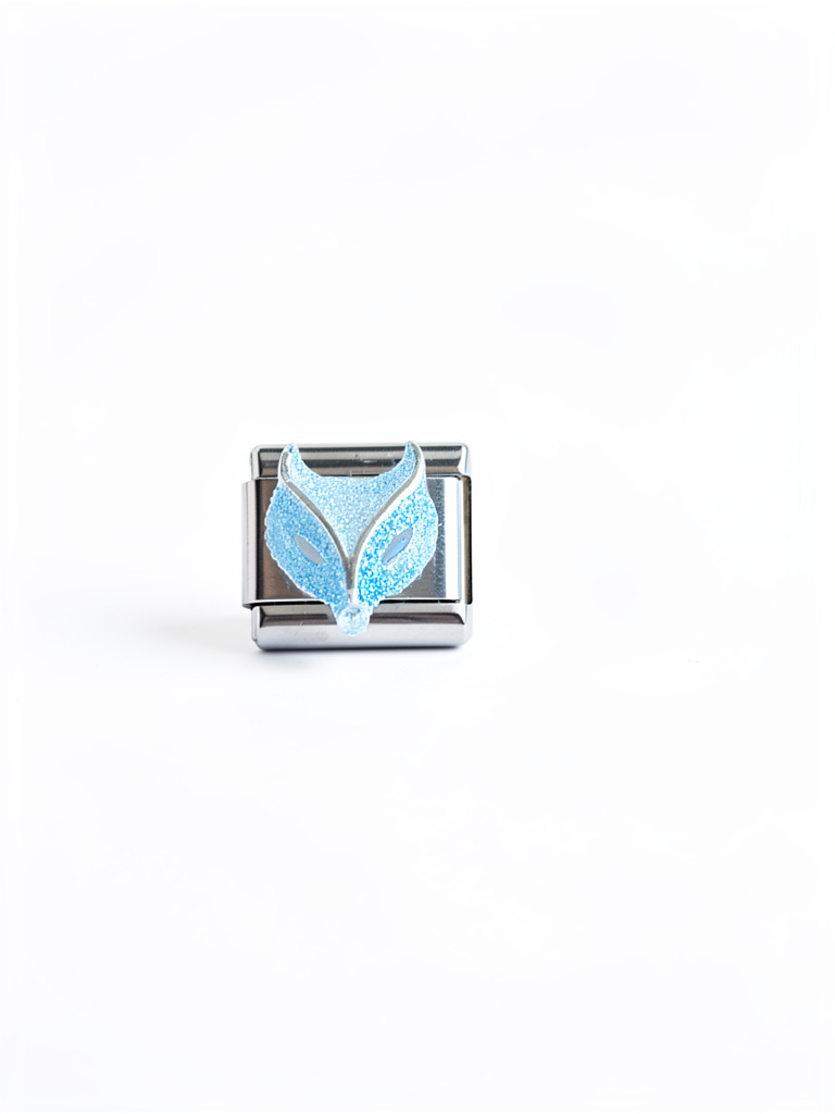 Charm lobo tornasol 3D