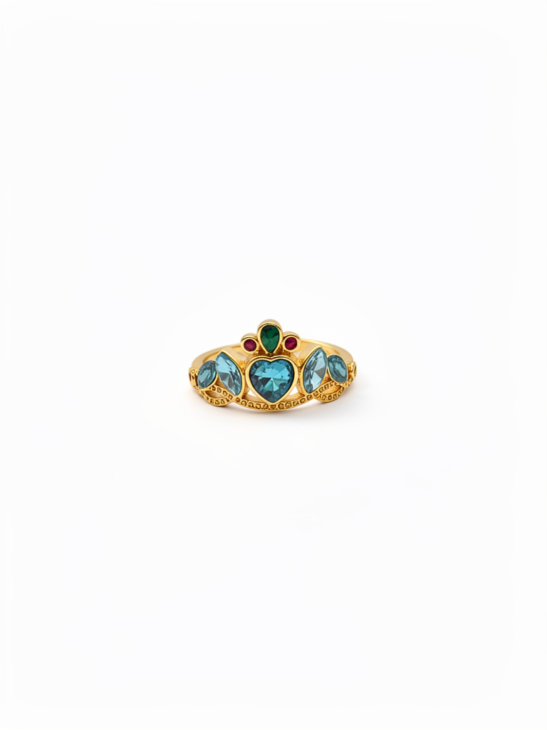 Anillo ajustable corona princesa