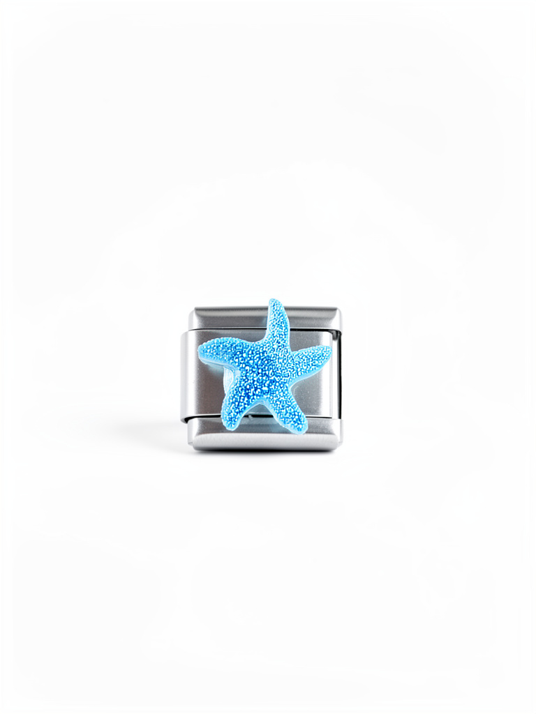 Charm estrella celeste 3D