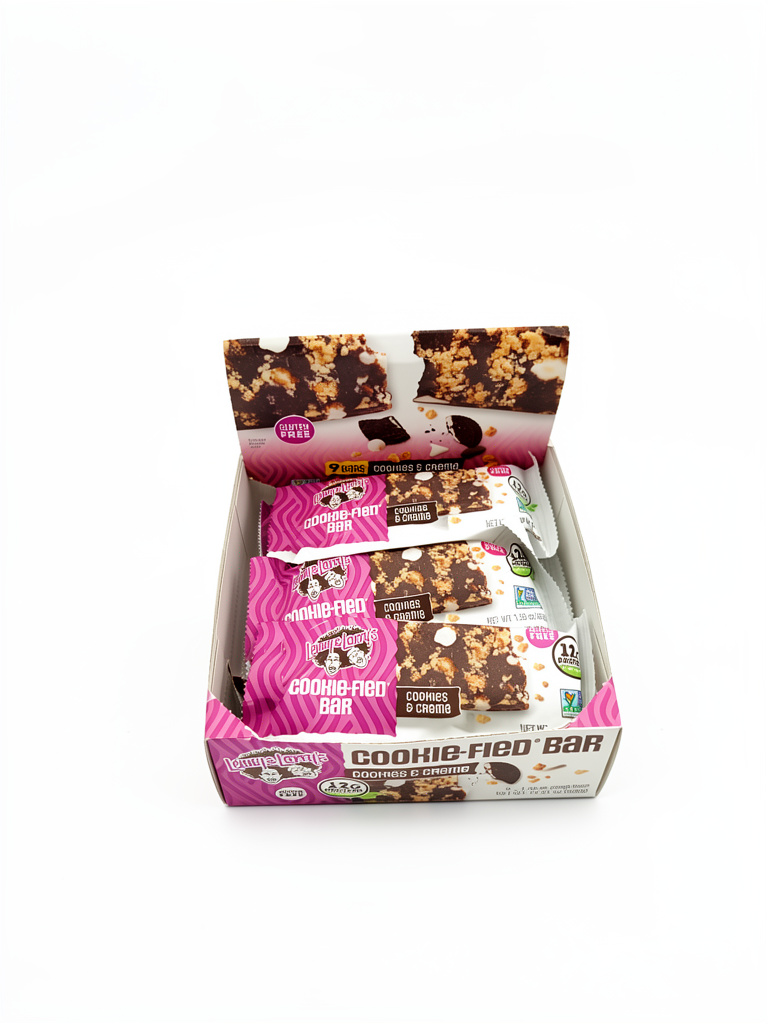 L&L COMPLETE COOKIE-FIED BARRA COOKIES & CREAM