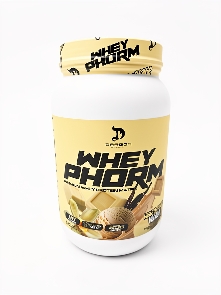DRAGO. WHEY PHORM 2 LBS White Chocolate Vanilla