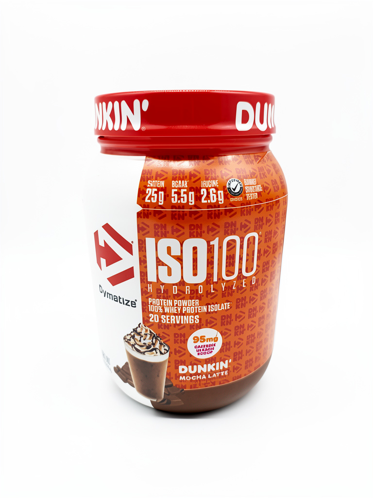 DYM ISO 100 1.3 LBS 20 Serv Dunkin Mocha Latte