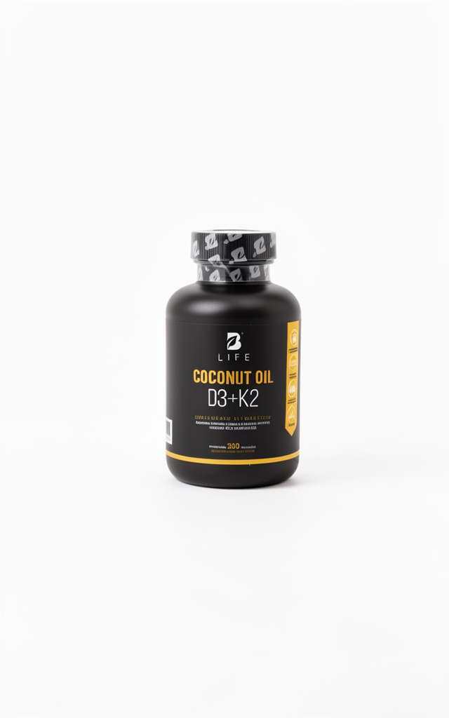 Coconut Oil D3+K2 300 Caps