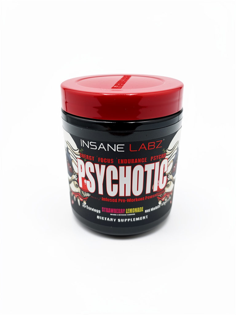 INS INSANE PSYCHO TIC 35 Serv Strawberry Limonade