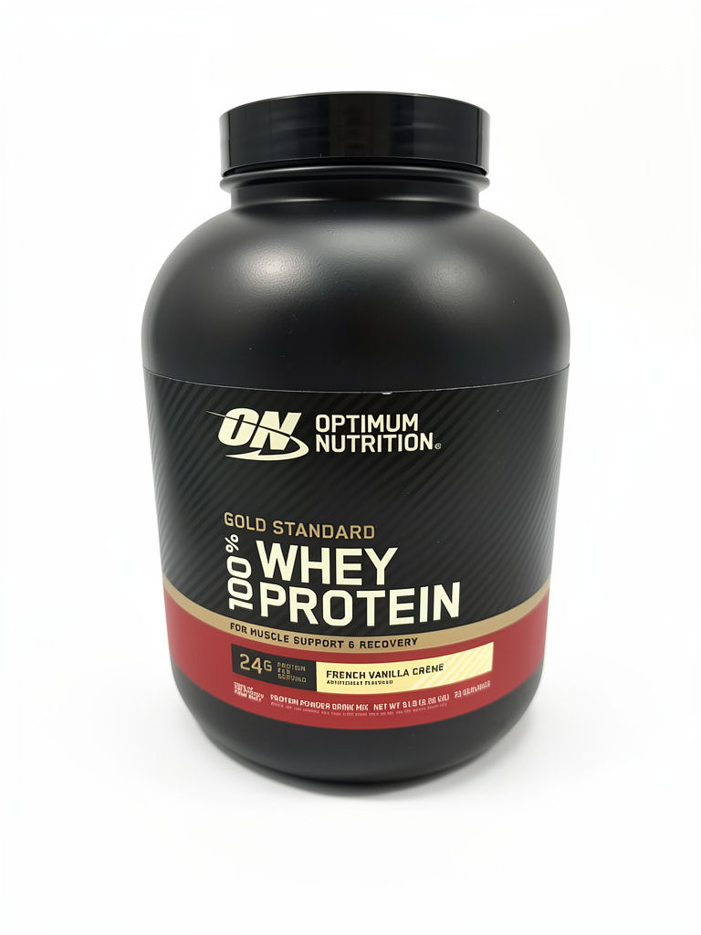 ON 100% WHEY GOLD STD 5 LBS 74 SERV French Vanilla Creme