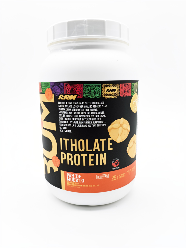 RAW CBUM ITHOLATE 2LBS 25 SERV Pan de Muerto