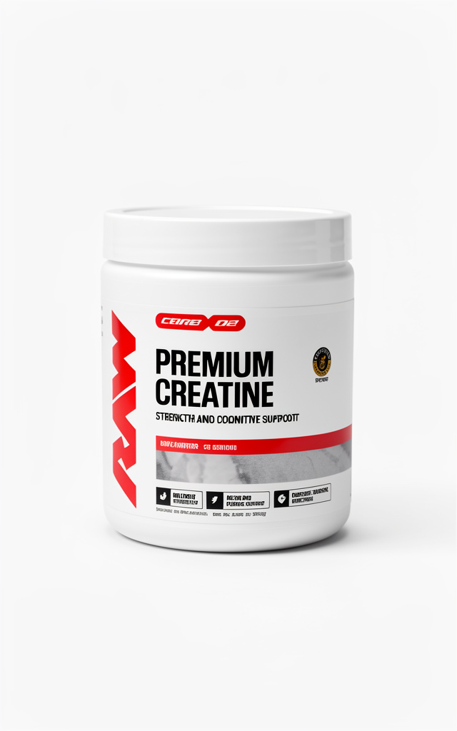 RAW  Creatine Monohydrate 50 Serv
