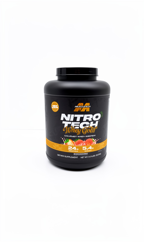 MT Nitro-Tech Wey Gold 5 Lbs Strawberry