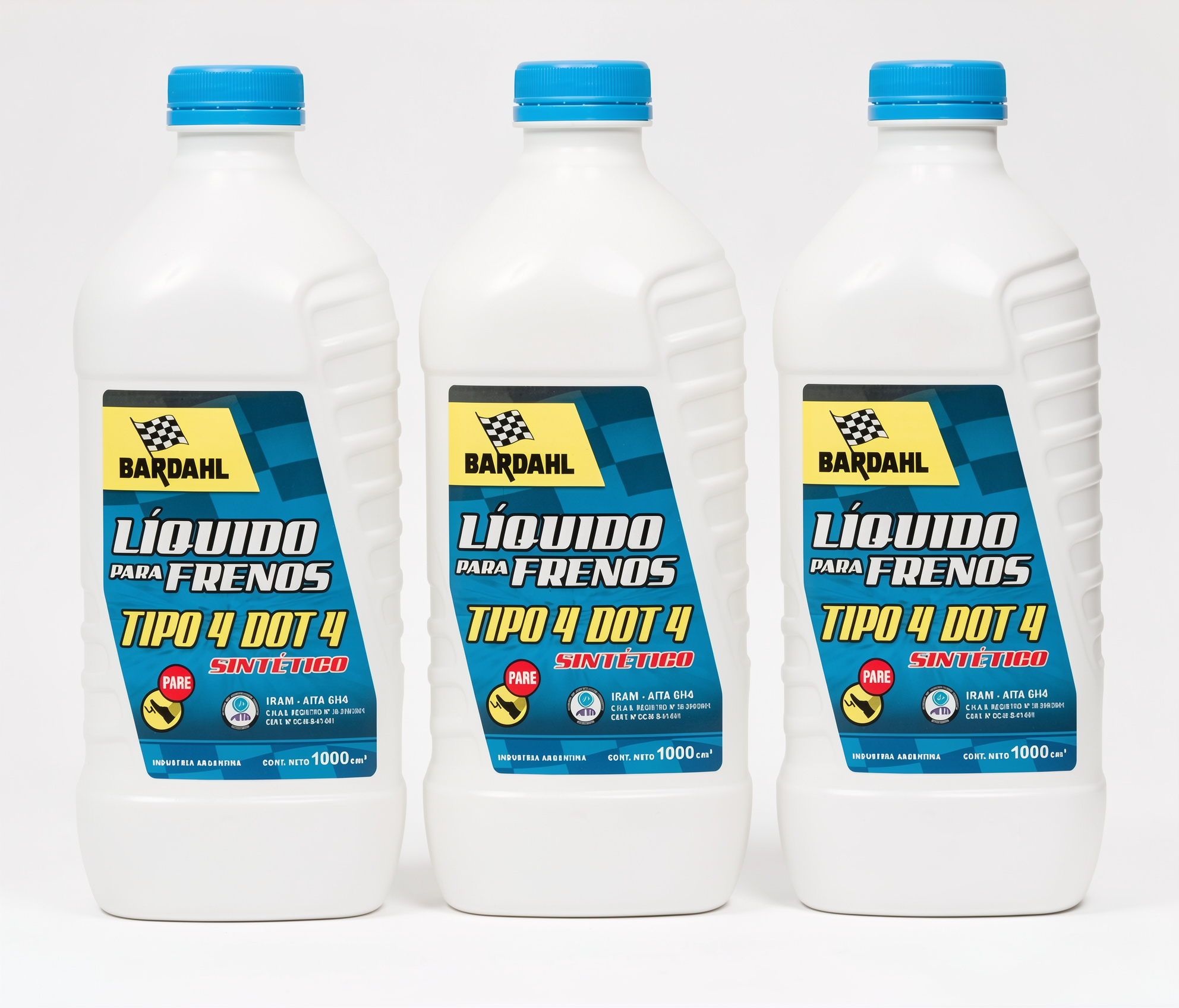 Liquido para frenos bardahl tipo 4 1litro