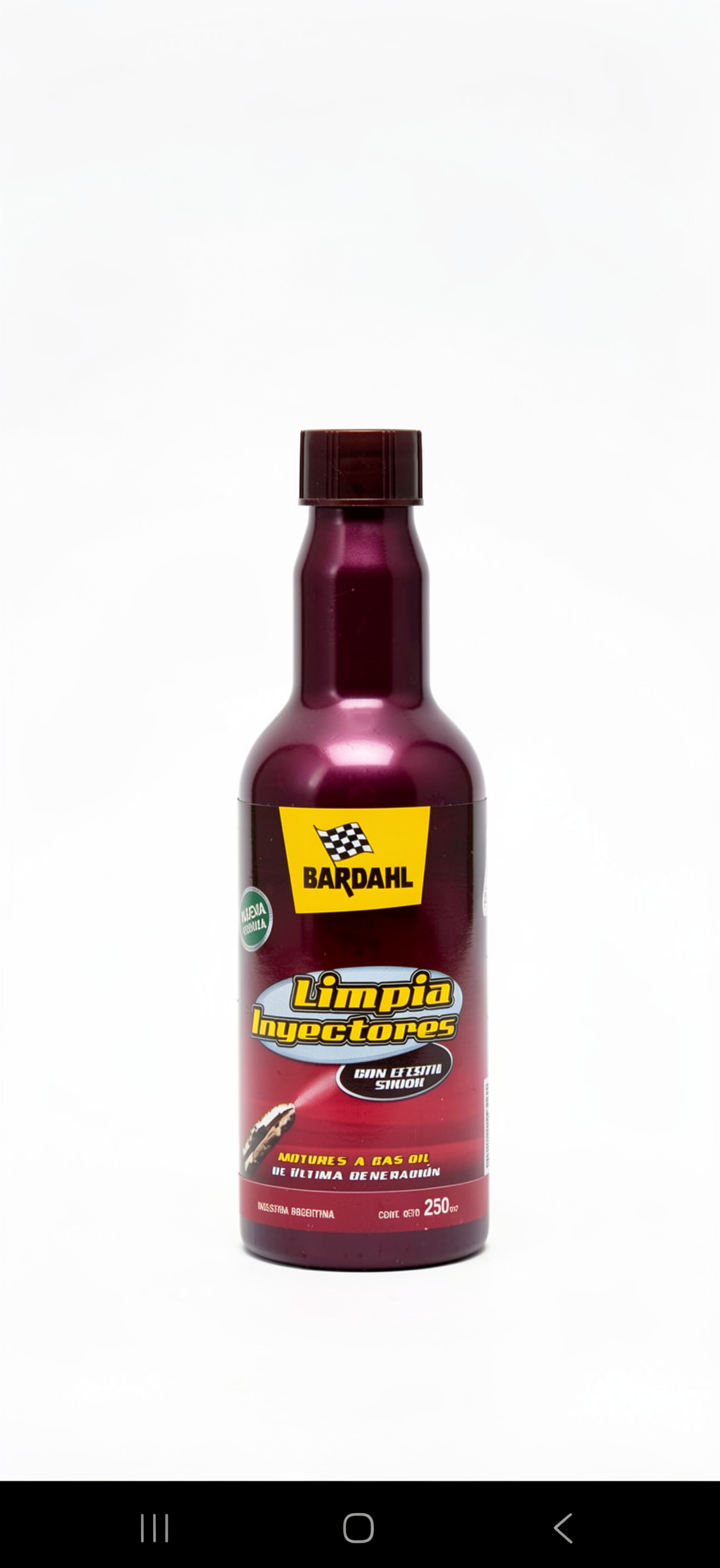 Limpia inyec. GASOIL bardahl 250cc