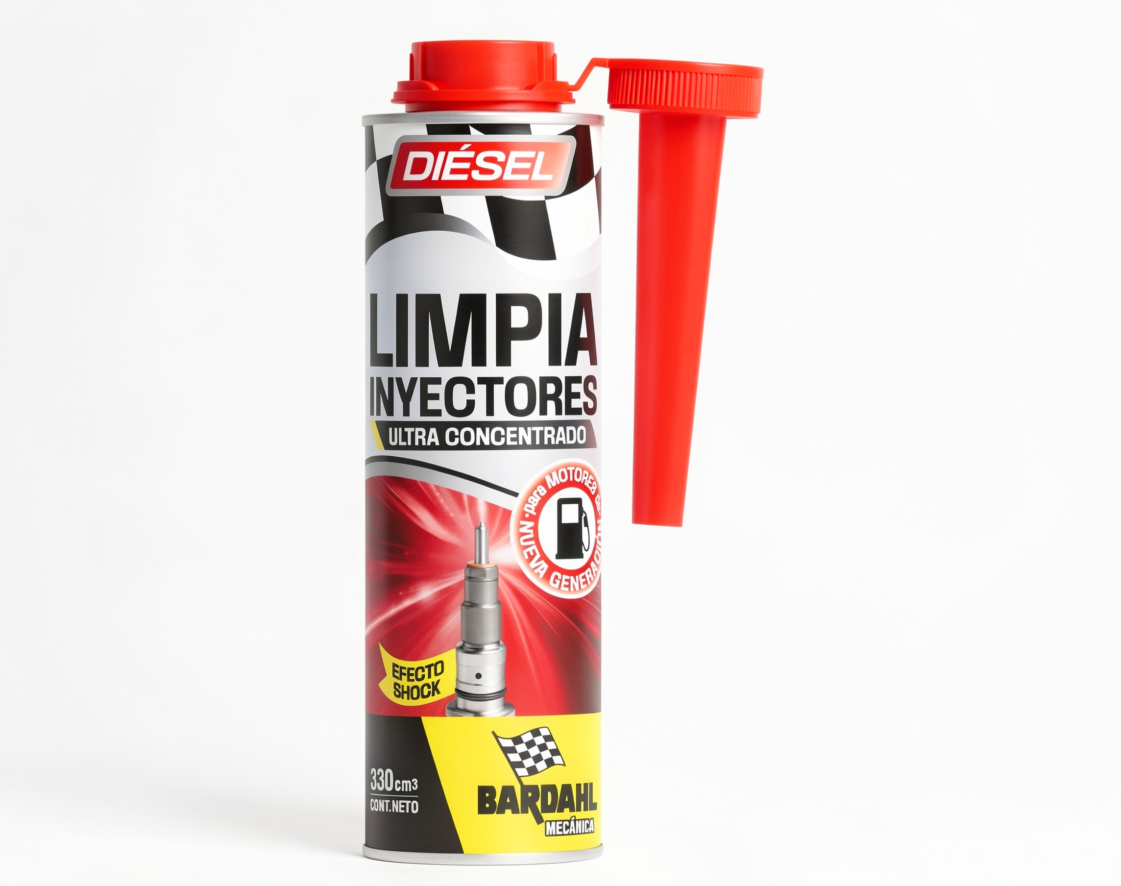 Limpia inyec. Bardahl diesel ultra concentrado 330ml