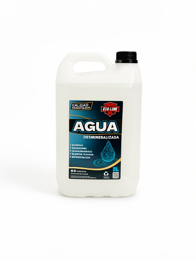 Agua Destilada X5litros