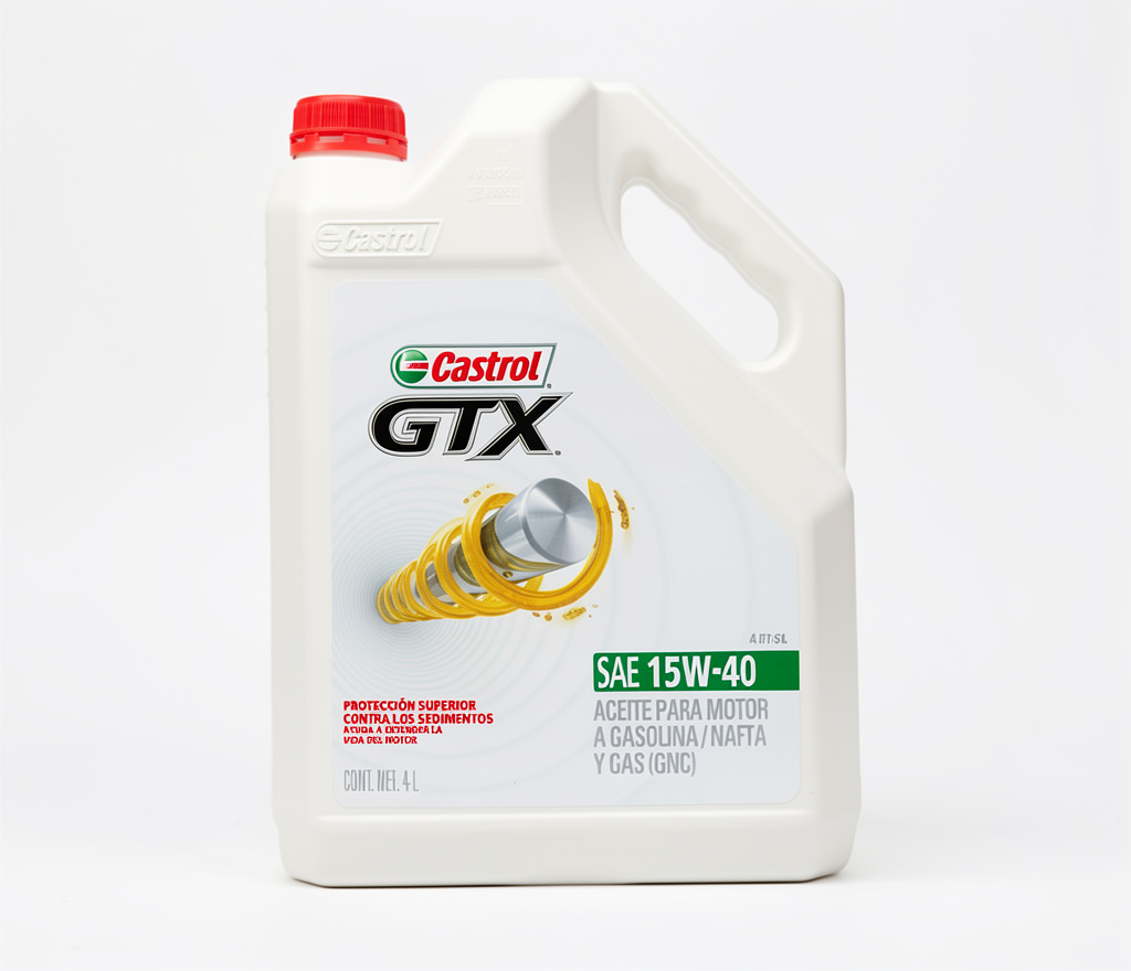 Castrol GTX 15W40 4 litros