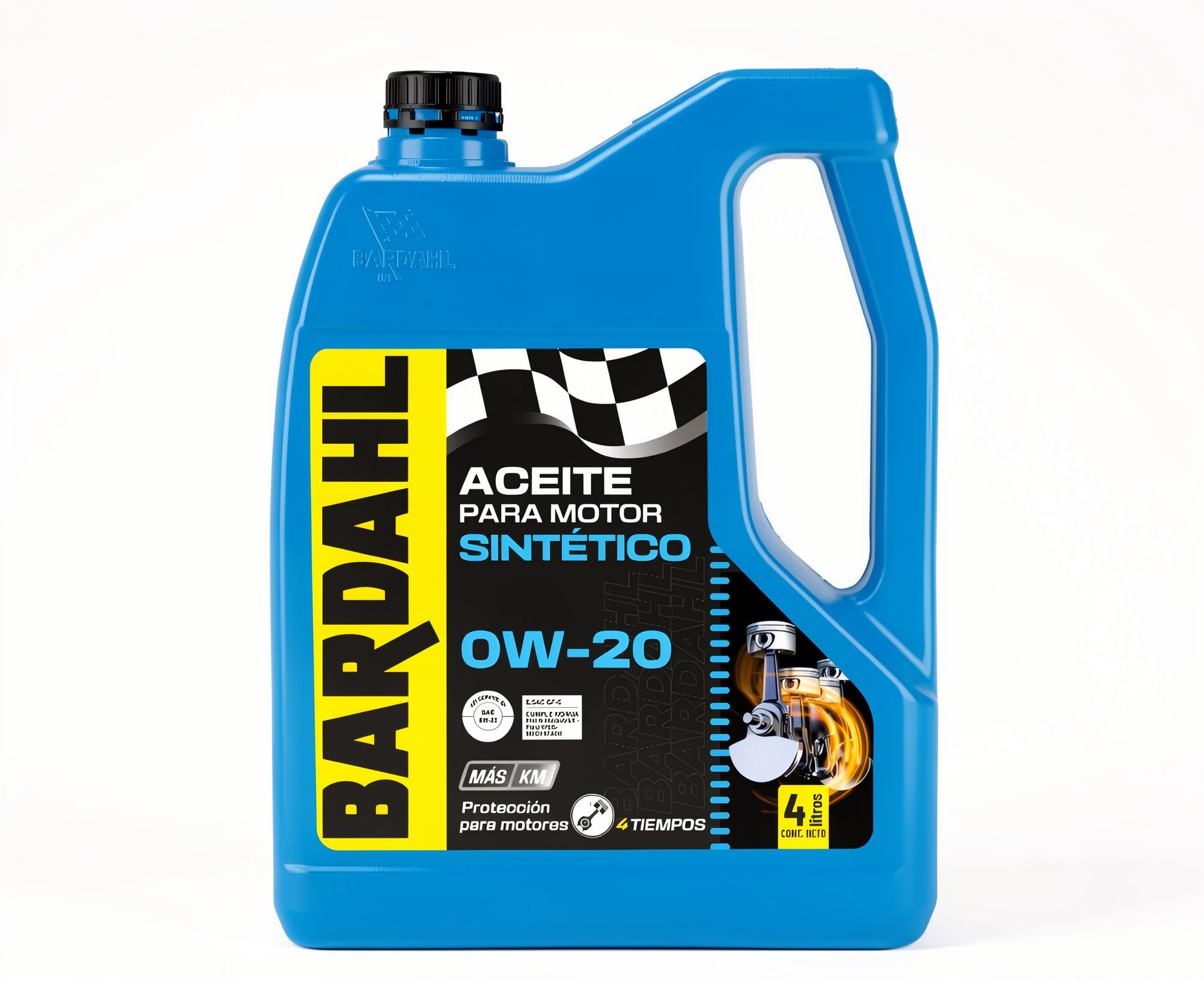 Bardahl sintético 0w20 4 litros