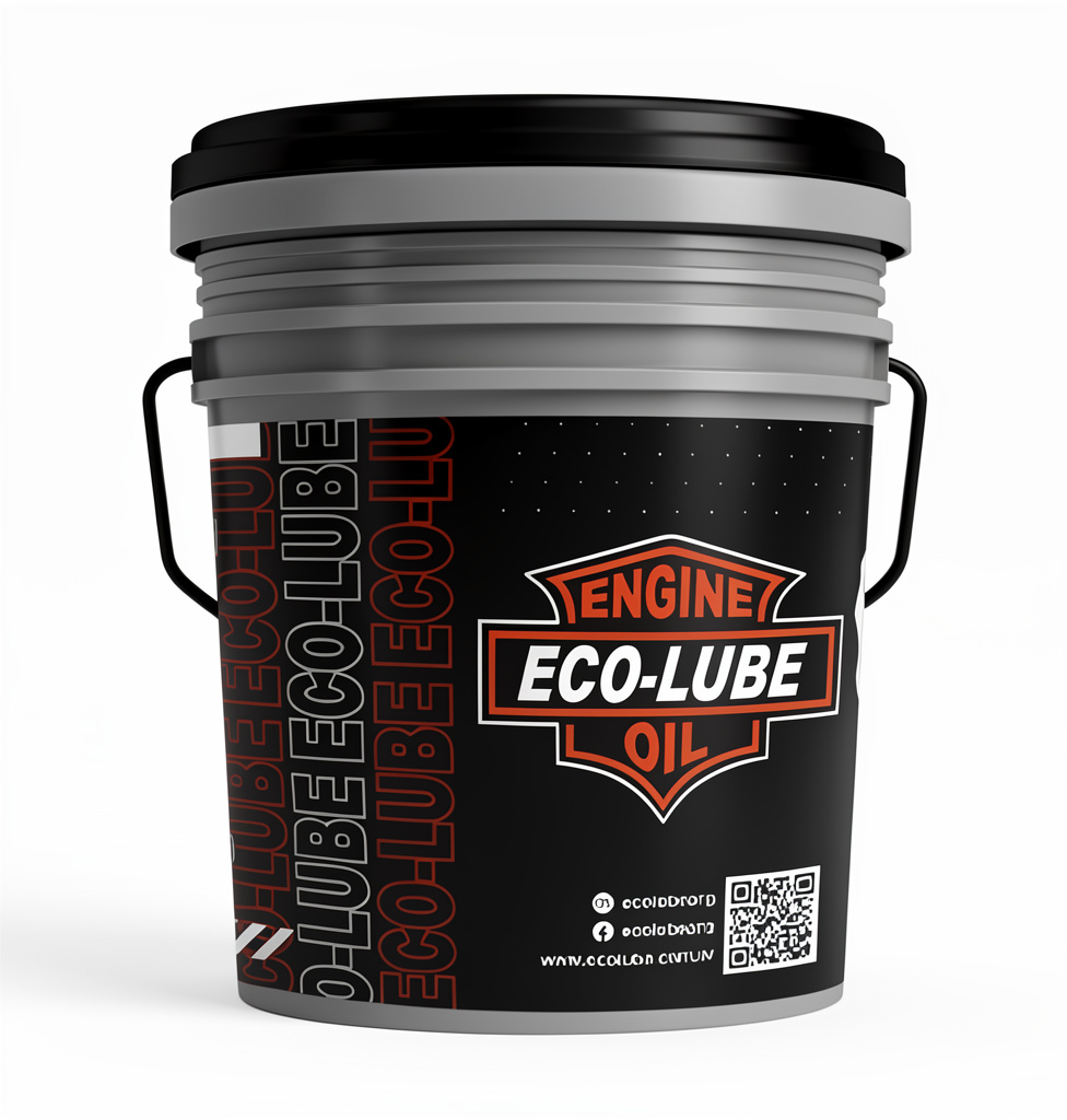 ECO-LUBE Engine Oil balde negro