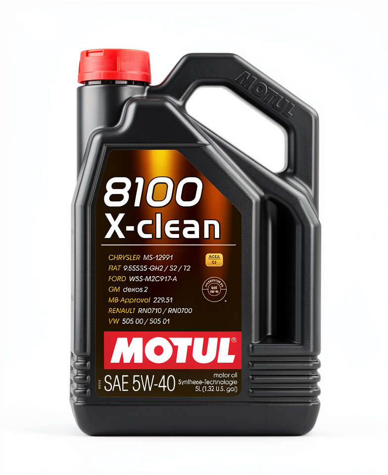 Motul 8100 X-clean 5w40 5 litros