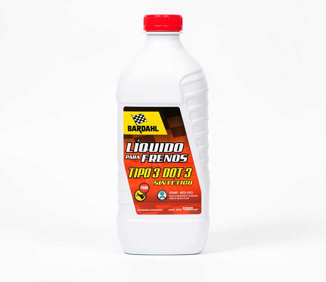 Liquido para frenos bardahl tipo 3 1 litro