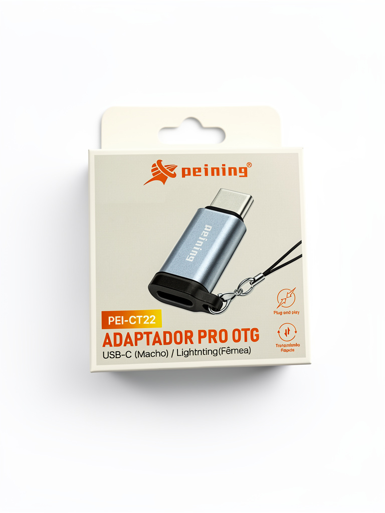 Peining adaptador OTG USB-C para Lightning