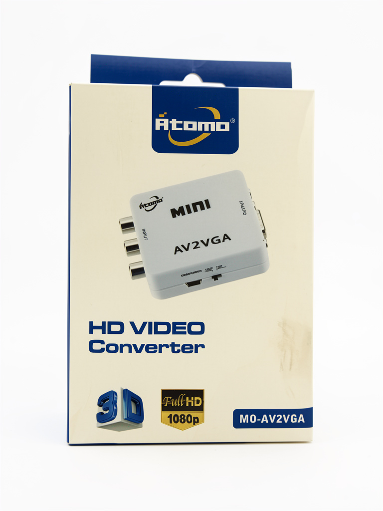 Atomo conversor AV2VGA mini